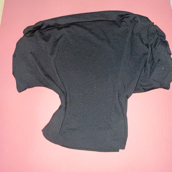 Black Off-Shoulder Top - Picture 5 of 6